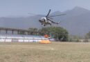 <em>Se integran operaciones aéreas en atención al incendio de Río Blanco</em>