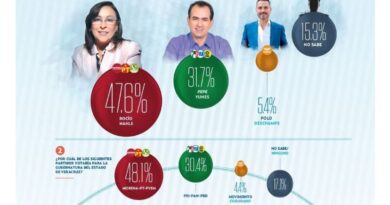 <em>Arrasa Morena en la preferencia electoral para la gubernatura de Veracruz: El Heraldo</em>